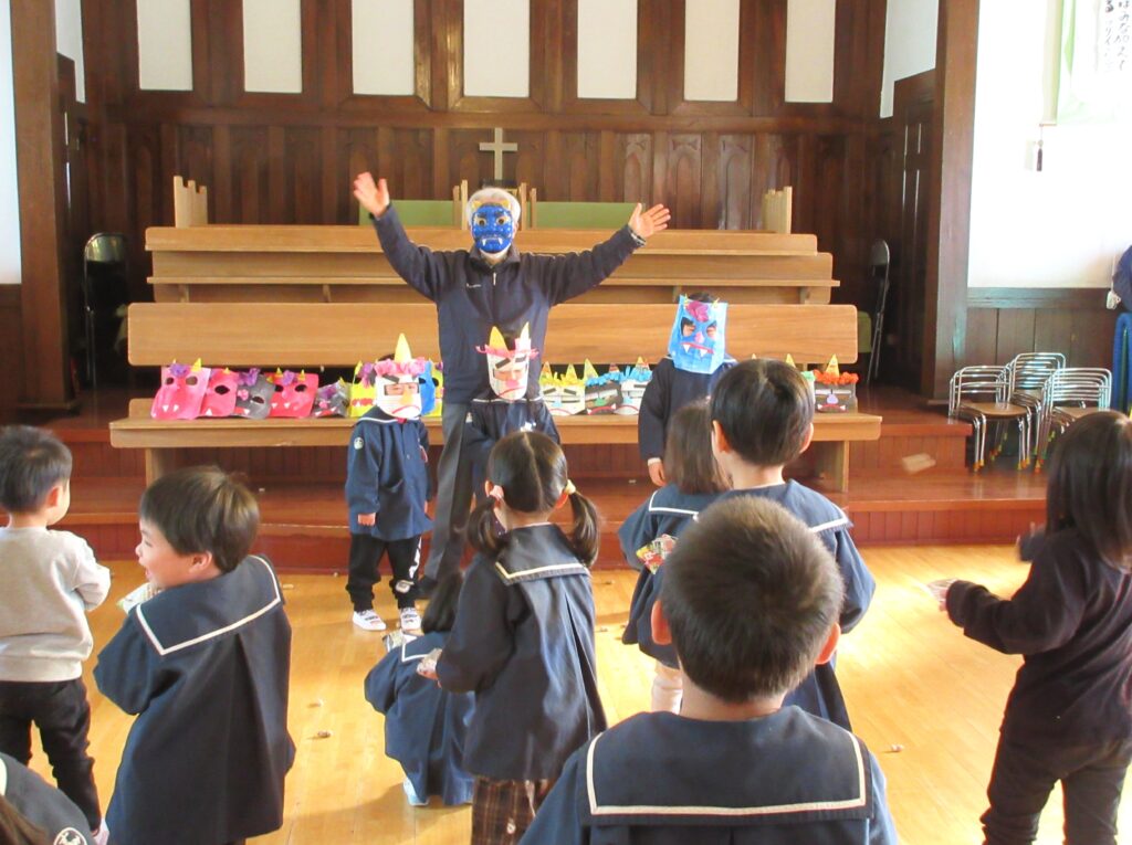 鬼を追い出したよ✌